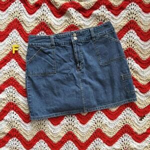 Sonoma Utility Denim Skirt – Size 14